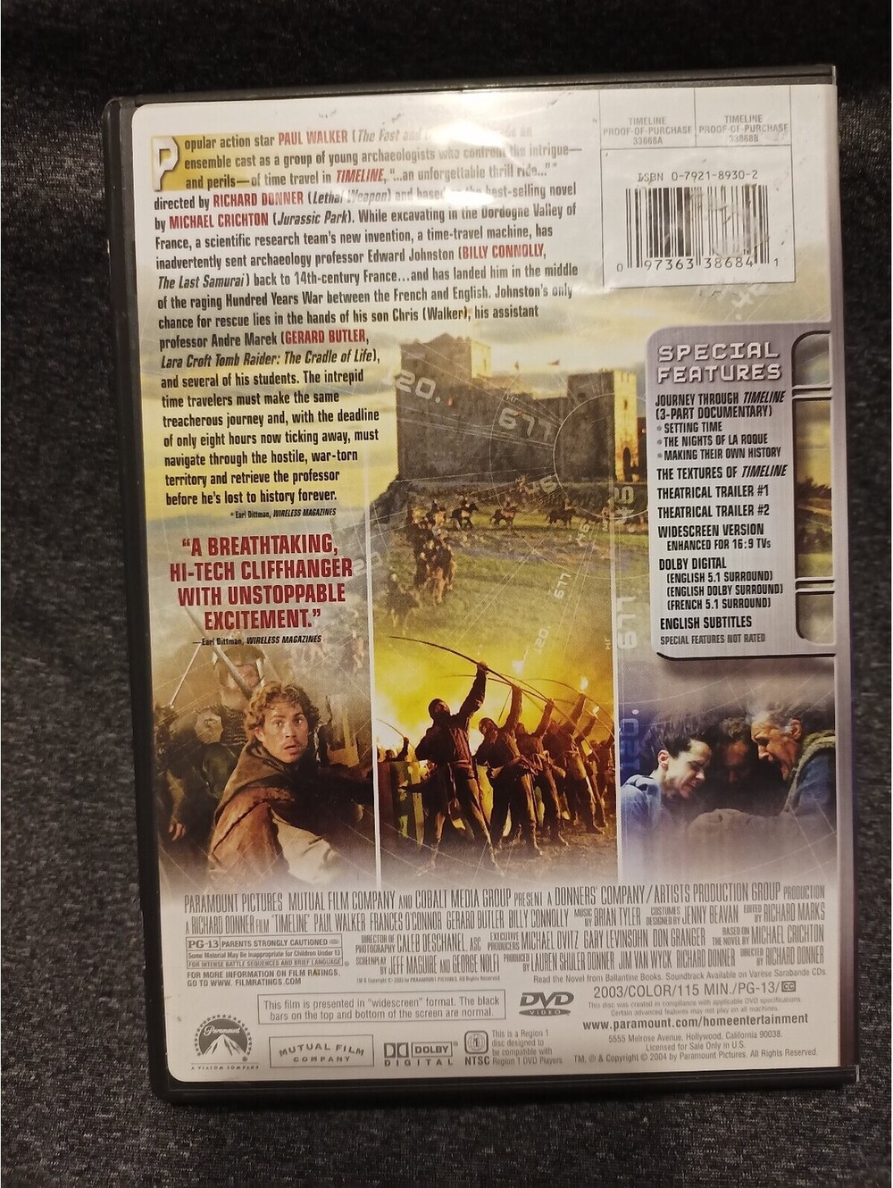 Timeline DVD - Picture 2 of 2